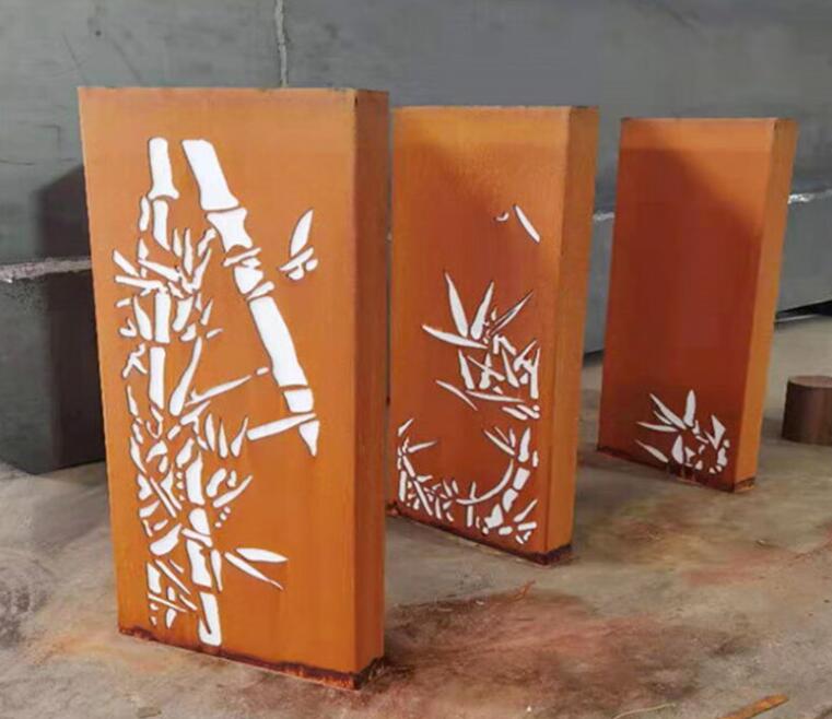 富文镇锈钢板灯箱